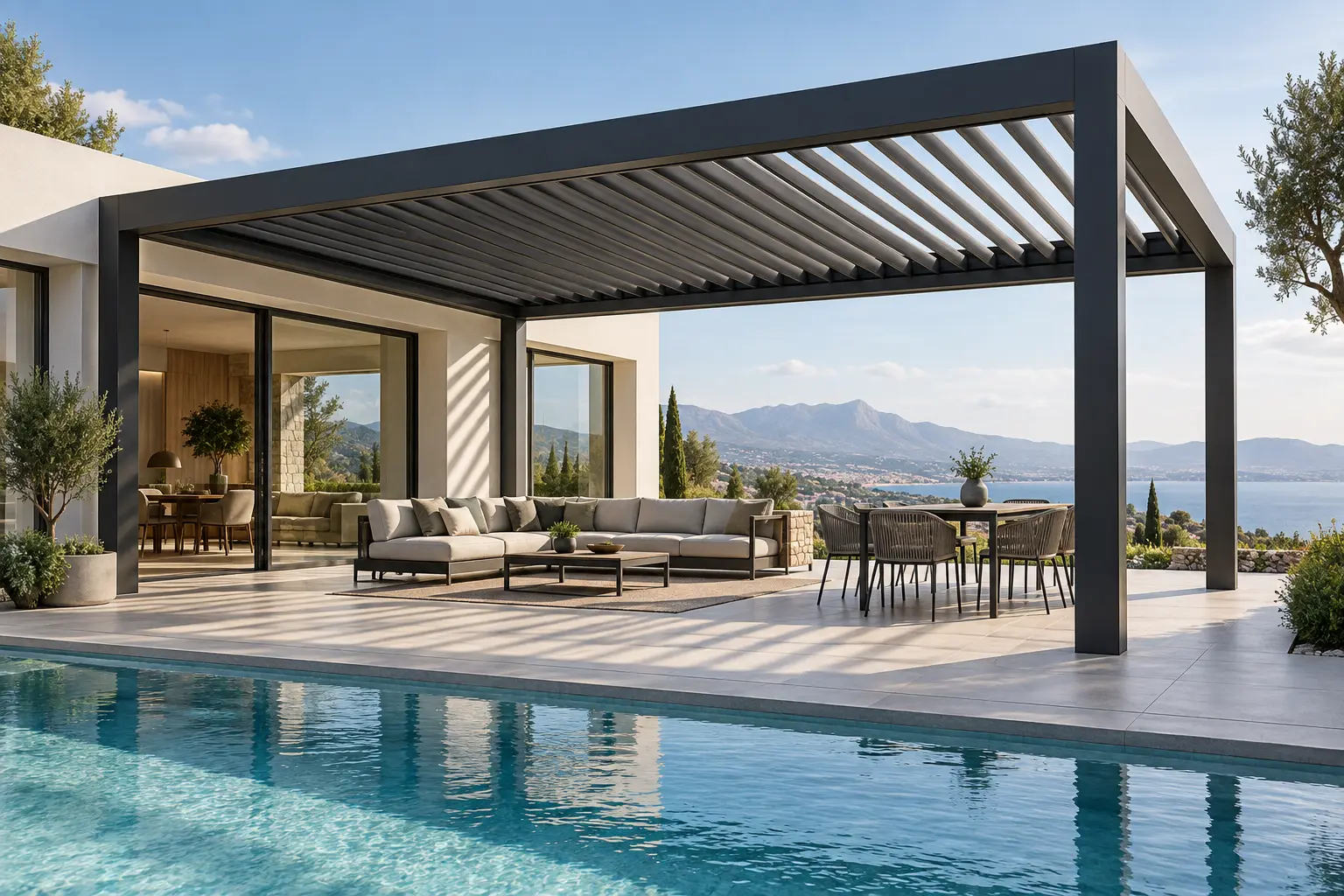 Ticari pergola